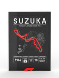3D POSTER CIRCUITO SUZUKA (JAPON) , FORMULA 1 RACER (Copy)