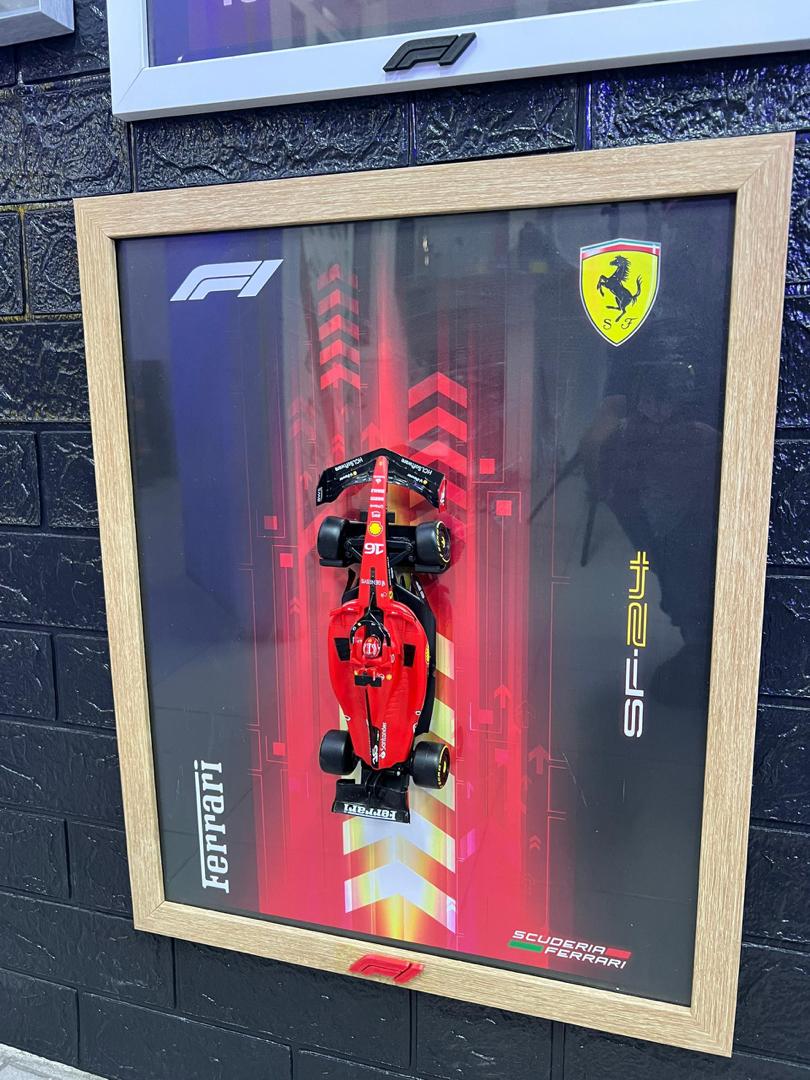 Cuadro escudería Ferrari