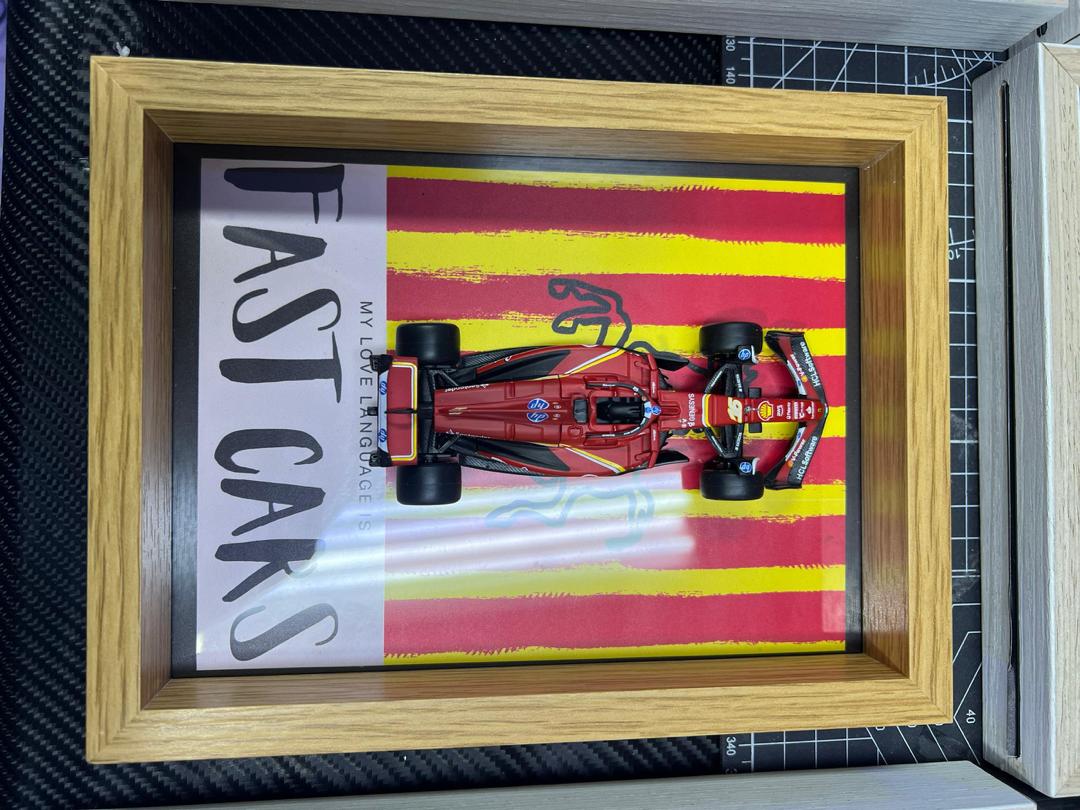Cuadro escudería Ferrari