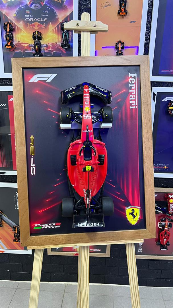 Cuadro escudería Ferrari